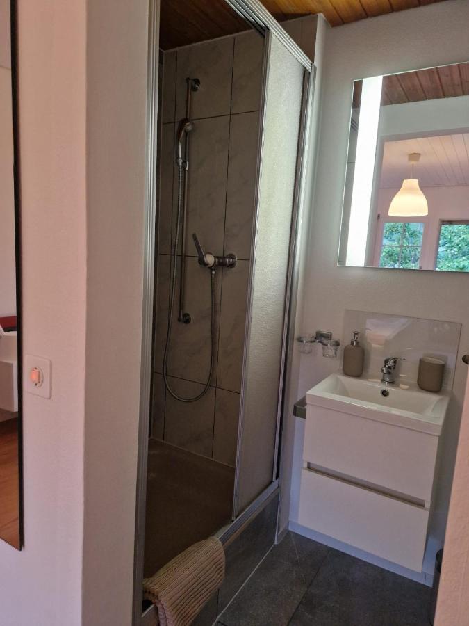 Hotel Chalet Bellerive Spiez Bagian luar foto